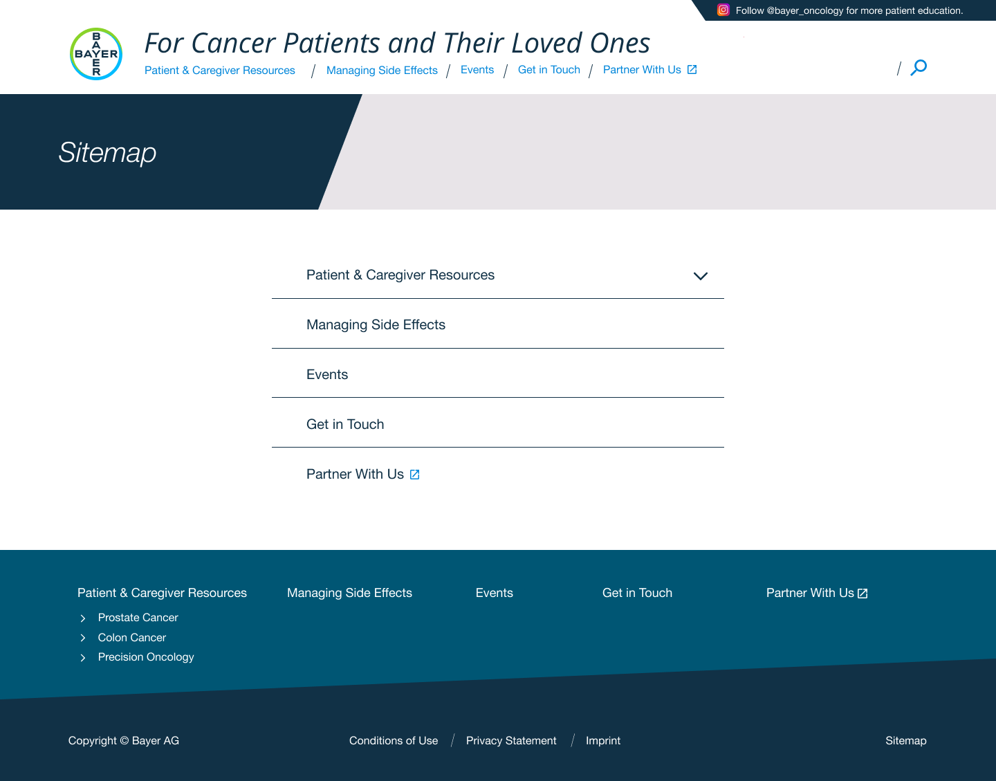 Bayer Pharmaceuticals Web Portal Desktop Design 14
